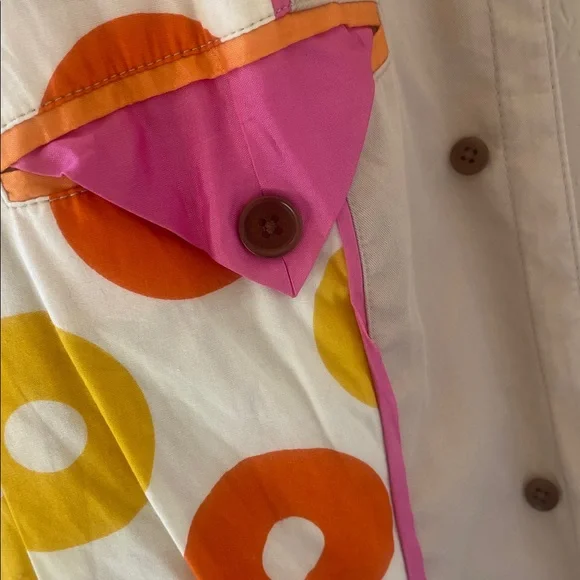 J. Crew Size 2 Light Tan Belted Trench Coat - Picture 5 of 8